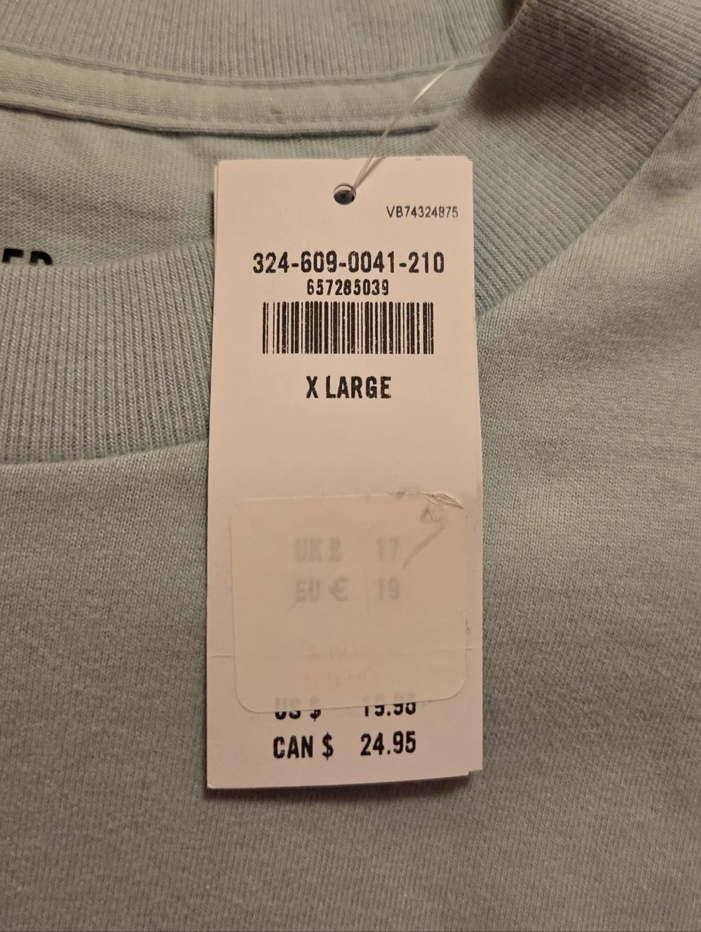 hollister|heavyweight boxy tee|extra large - Picture 4 of 4